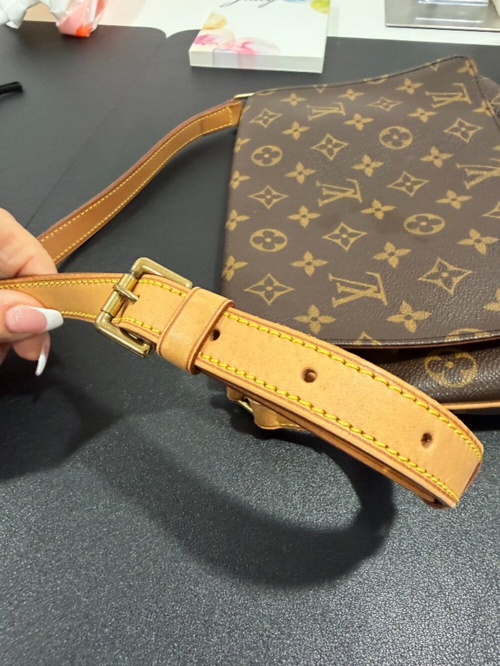 Louis Vuitton Monogram Musette Tango Shoulder Bag (JB1263) - Picture 12 of 14